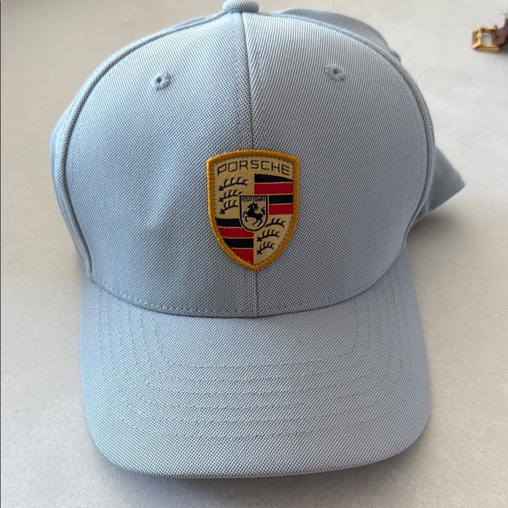 Porsche grey/light blue Cap